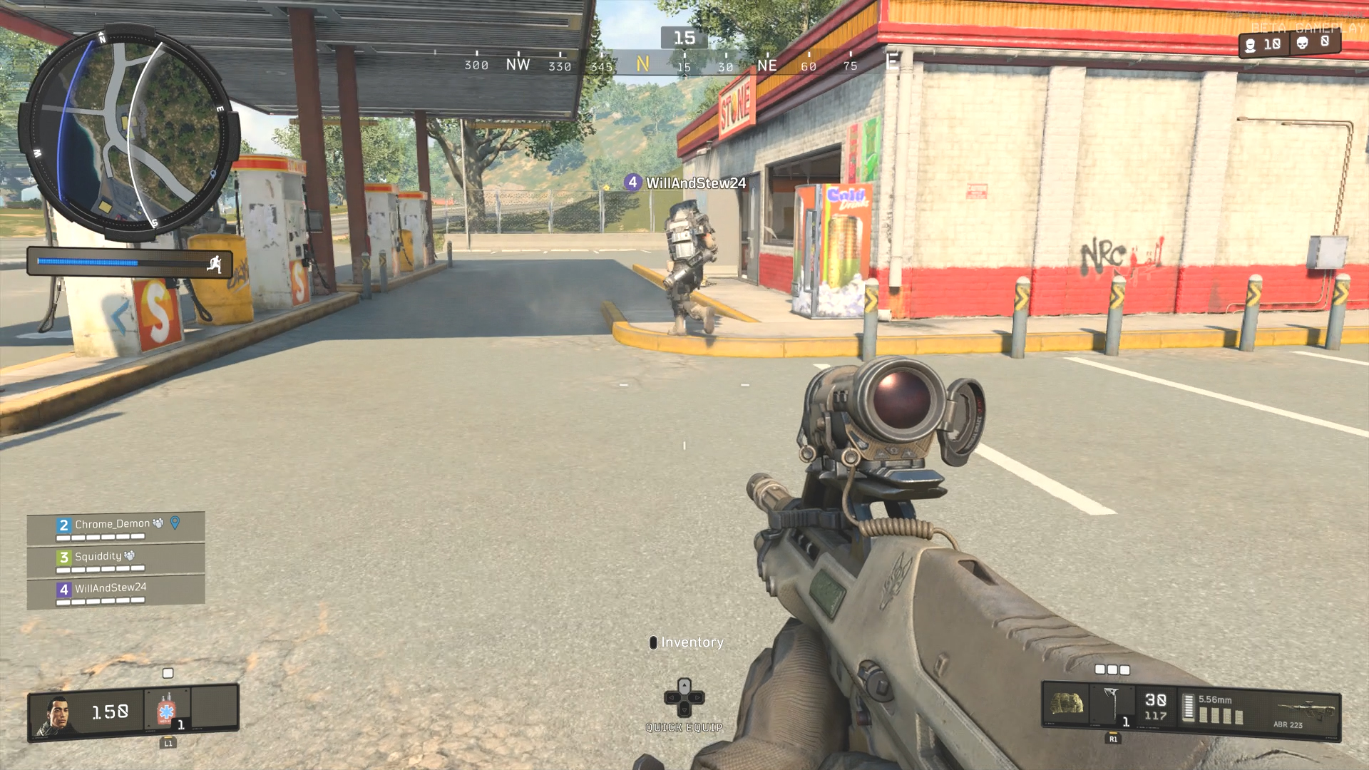Геймплей режима Blackout в Call of Duty Black Ops 4