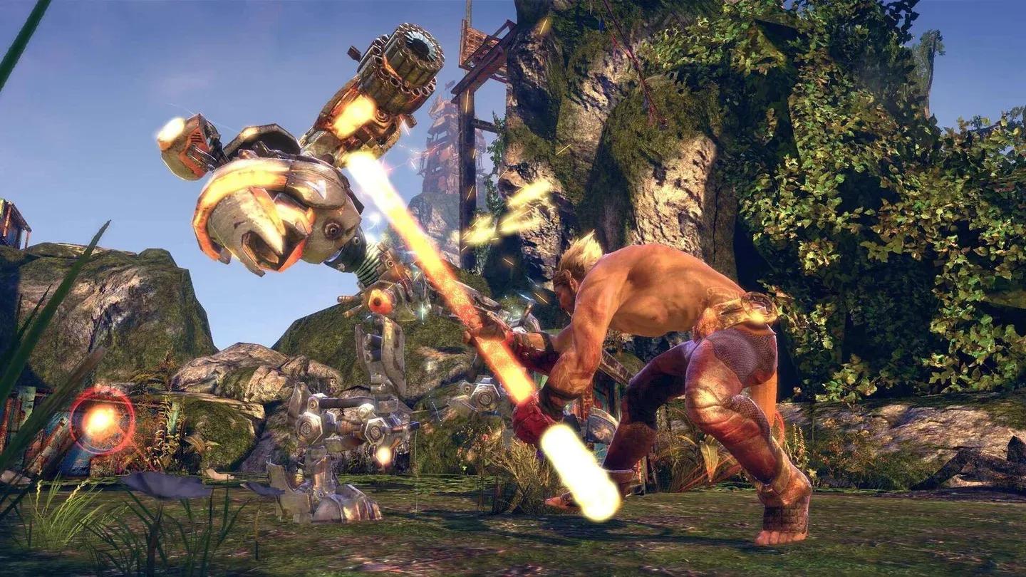 Скриншот игрового процесса Enslaved: Odyssey to the West