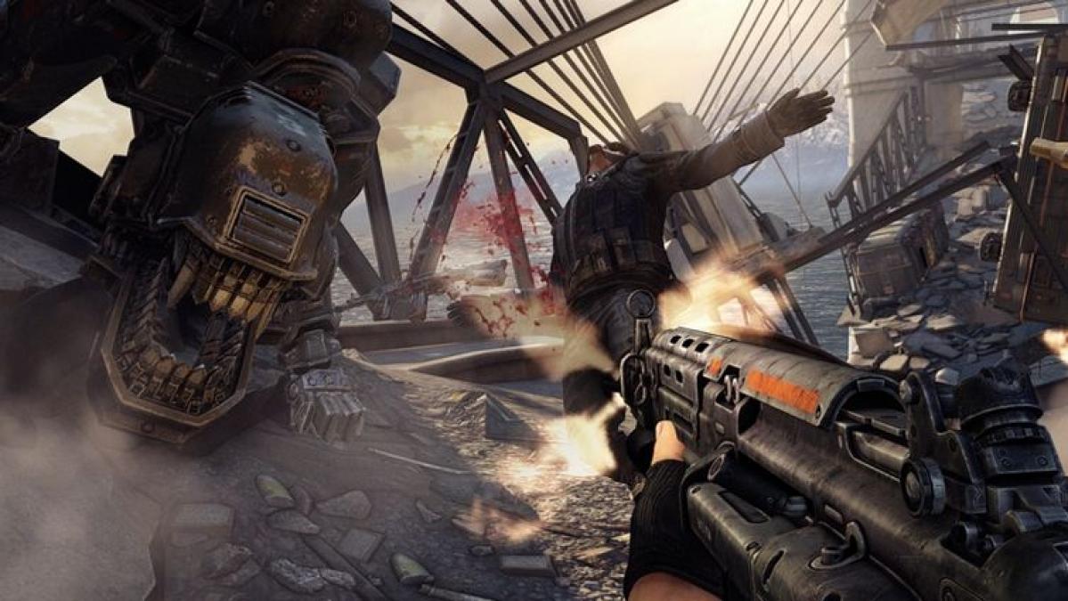 Геймплей Wolfenstein The New Order