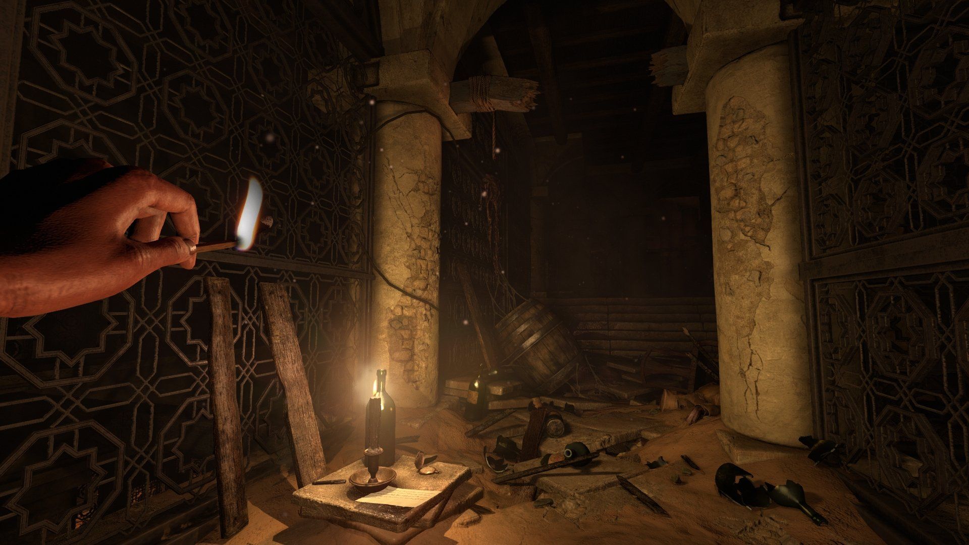 Игровой процесс Amnesia: Rebirth