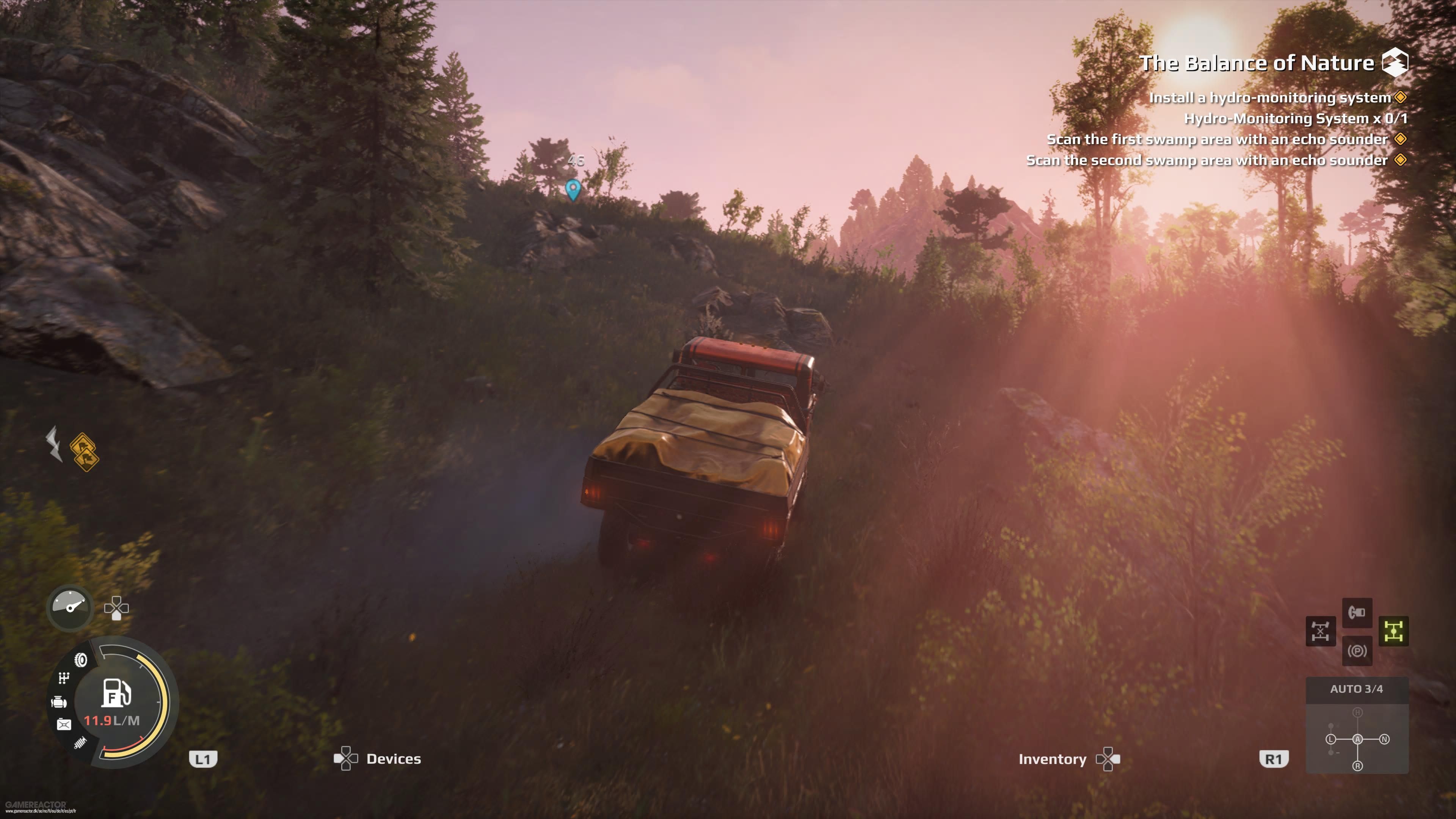 Геймплей Expeditions A MudRunner Game