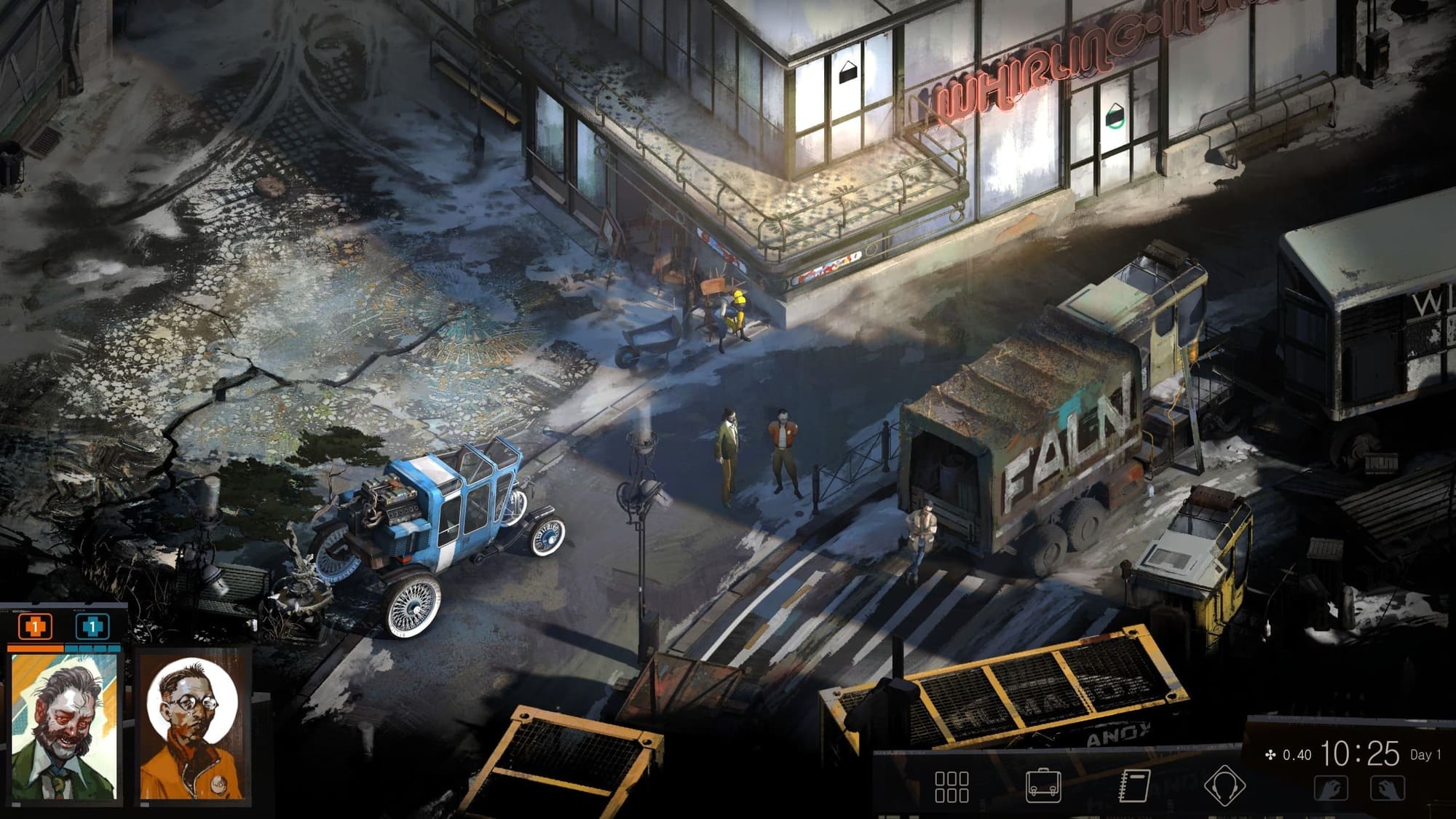 Скриншот игрового процесса Disco Elysium