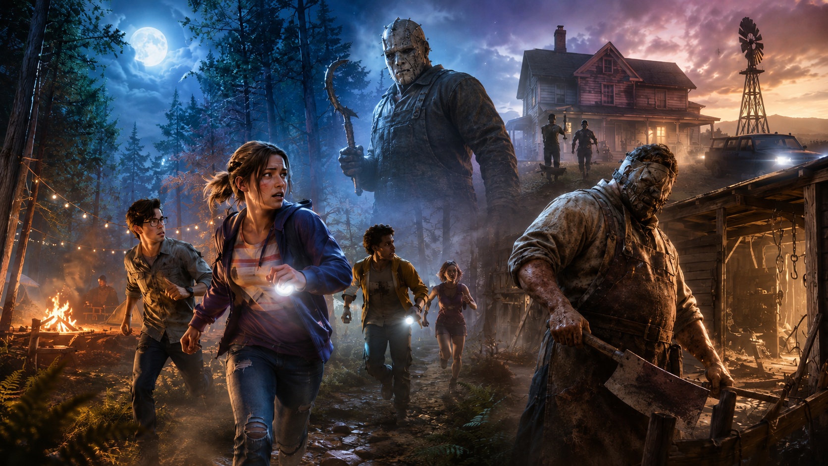 Игры, похожие на Friday the 13th: The Game