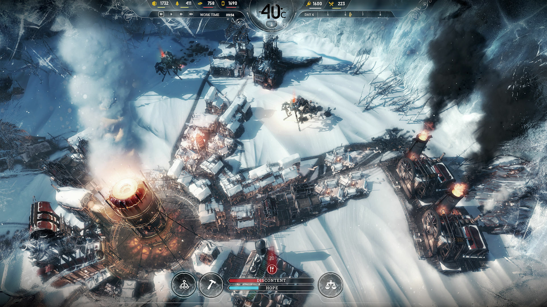 Геймплей Frostpunk
