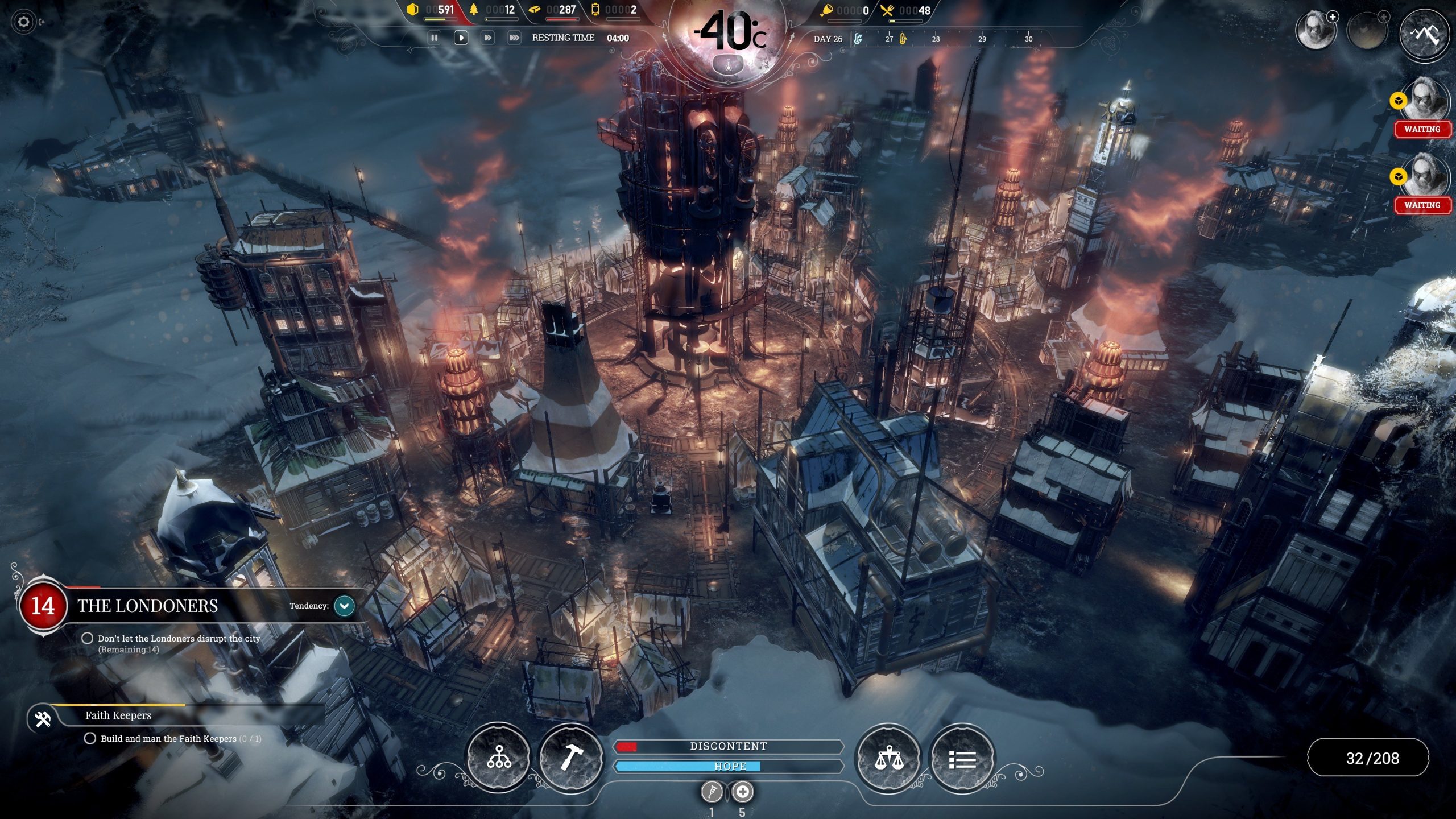 Игровой процесс Frostpunk