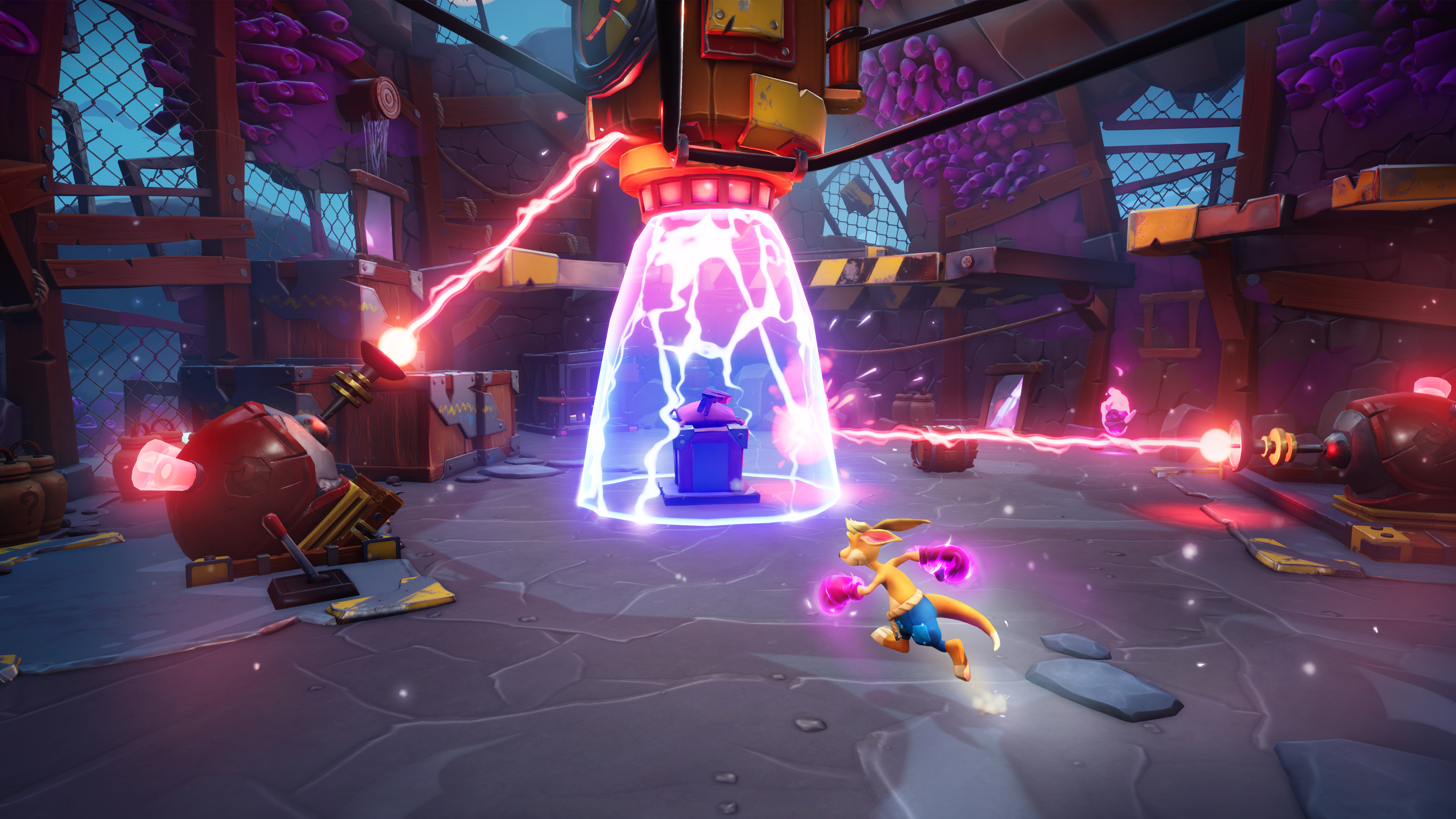 Игровой процесс Kao the Kangaroo