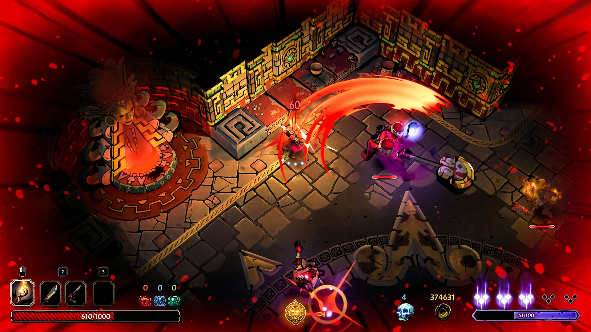 Игровой процесс Curse of the Dead Gods