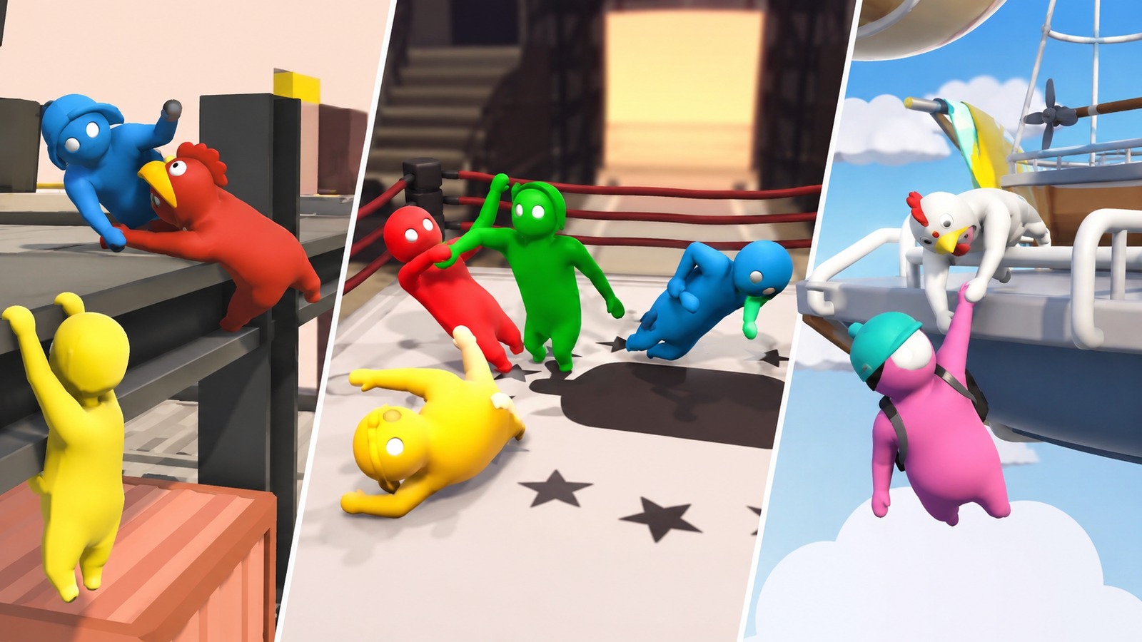 Игры, похожие на Gang Beasts