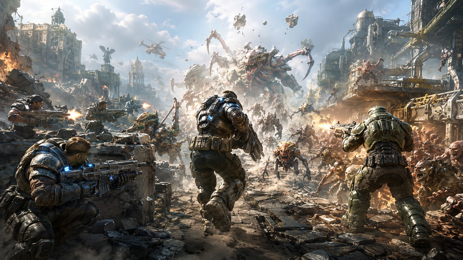 Игры, похожие на Gears of War
