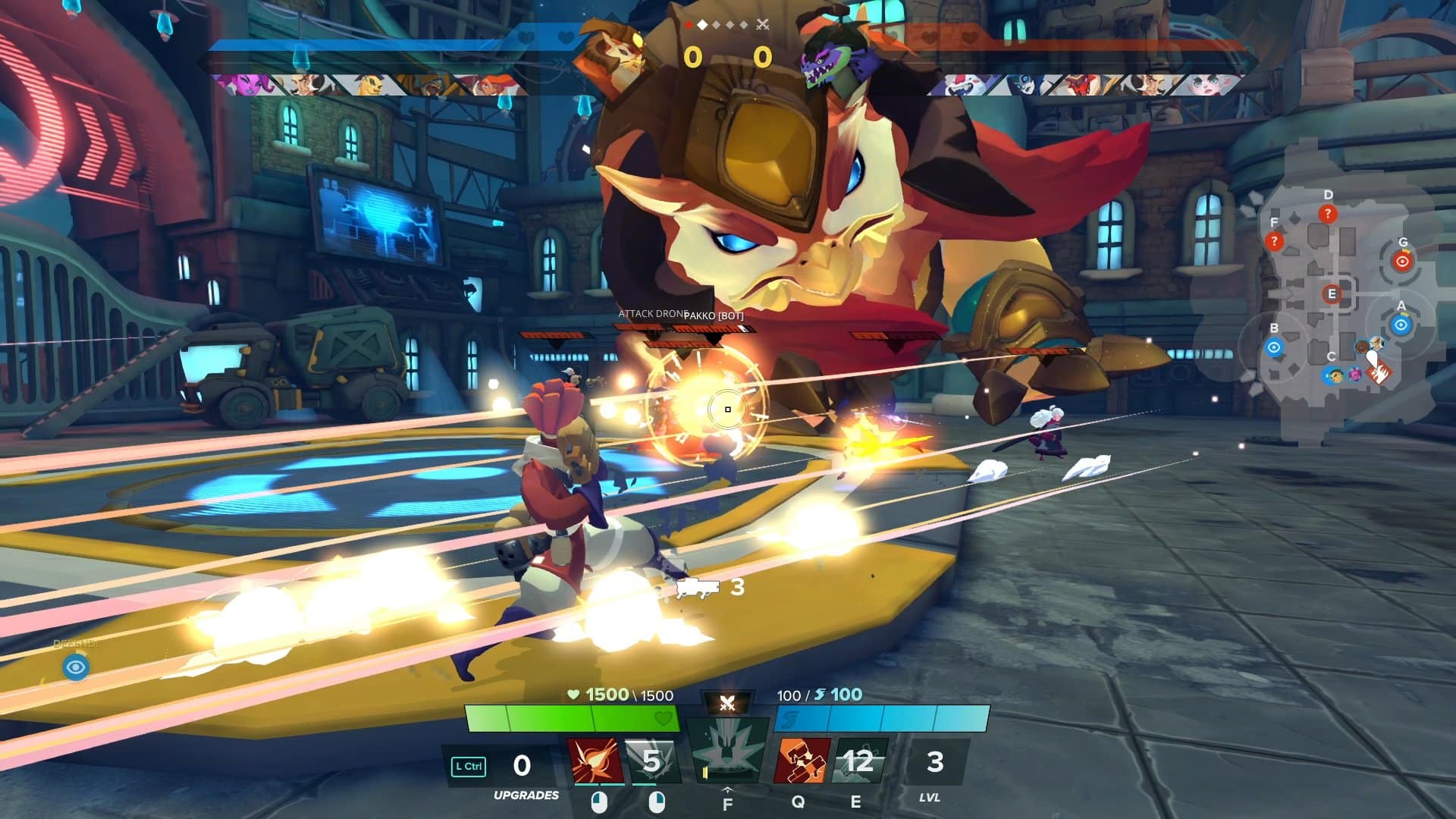 Геймплей Gigantic Rampage Edition