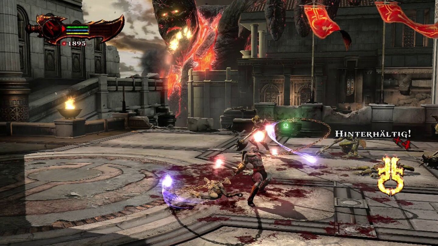Игровой процесс God of War III Remastered
