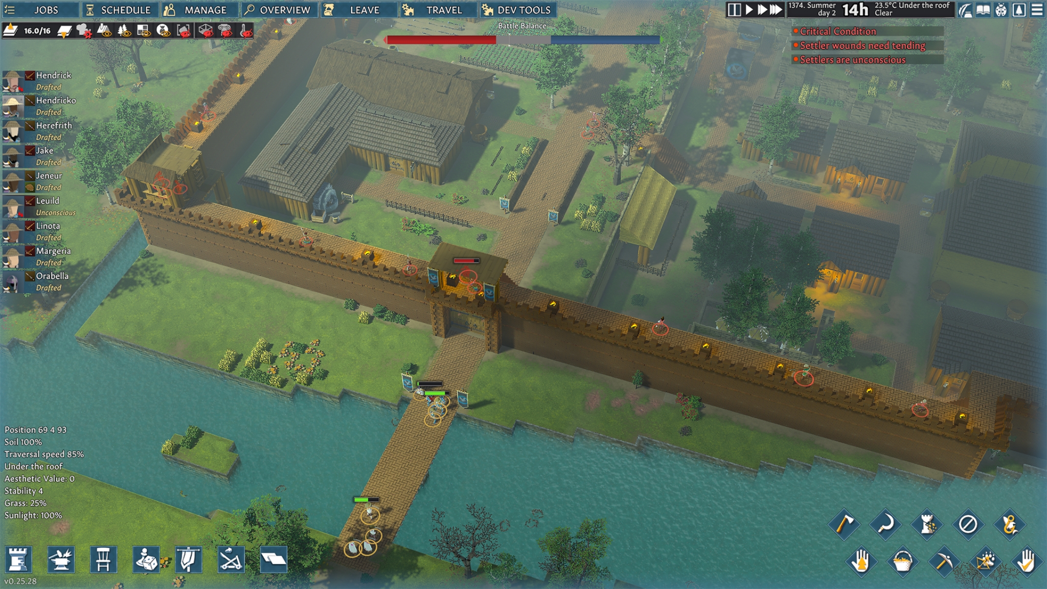 Игровой процесс Going Medieval