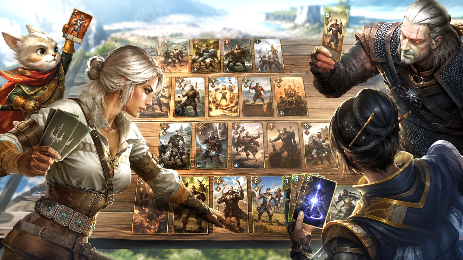 Игры, похожие на Гвинт (GWENT: The Witcher Card Game)