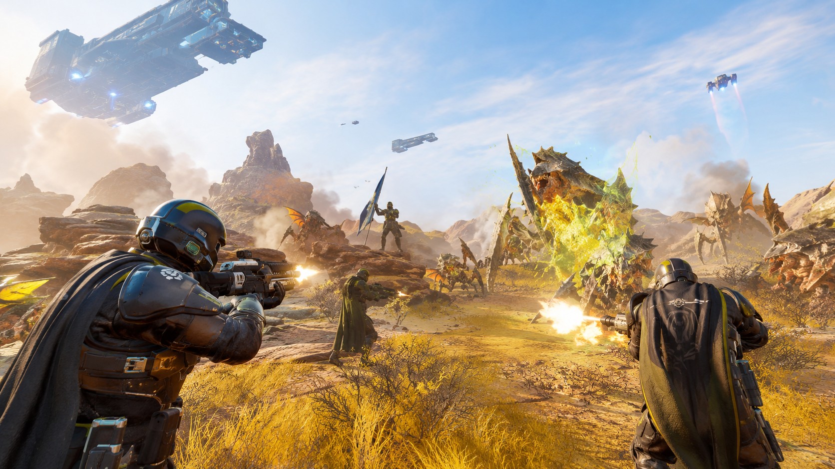 Игры, похожие на Helldivers 2