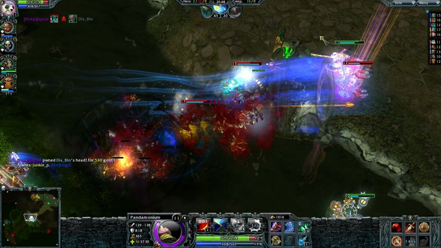 Геймплей Heroes of Newerth
