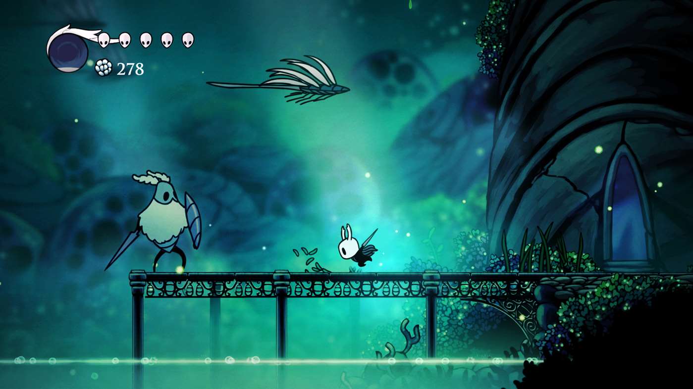 Скриншот игрового процесса Hollow Knight