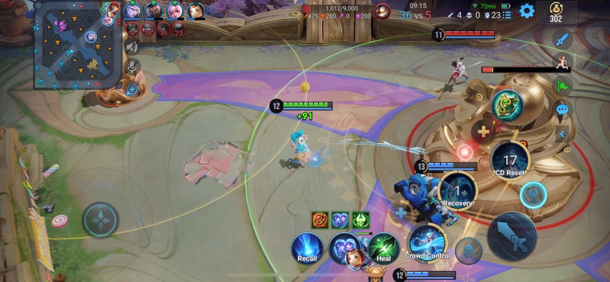 Скриншот игрового процесса Honor of Kings