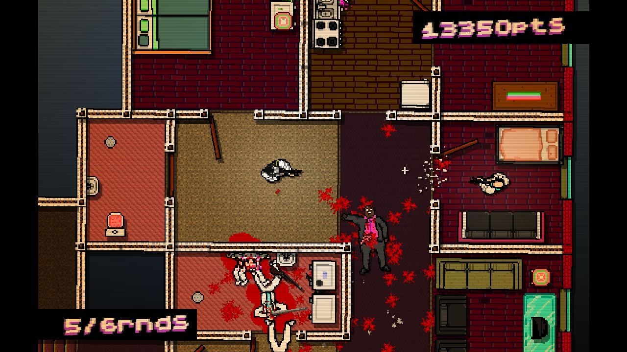 Геймплей Hotline Miami