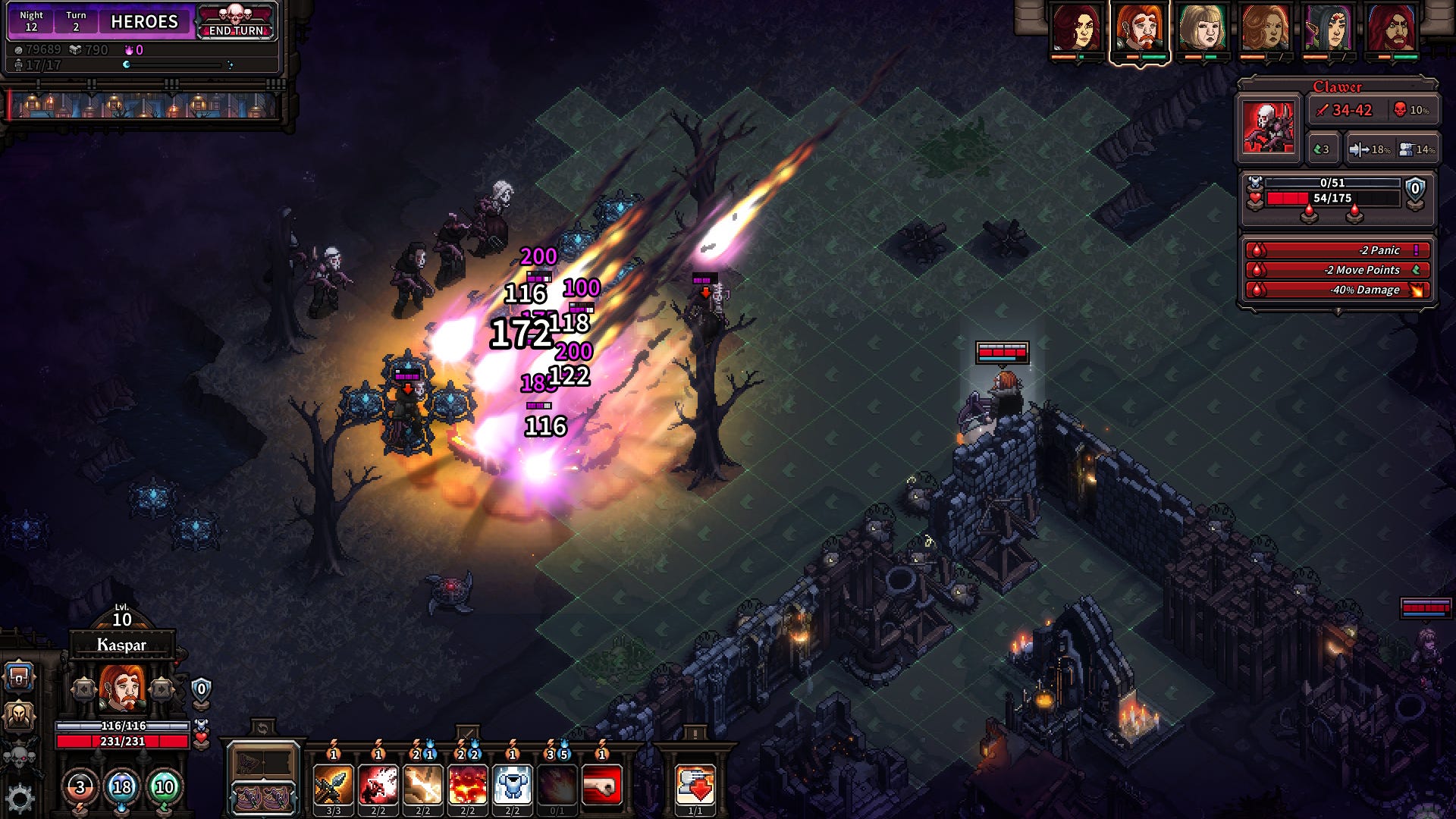 Скриншот игрового процесса The Last Spell