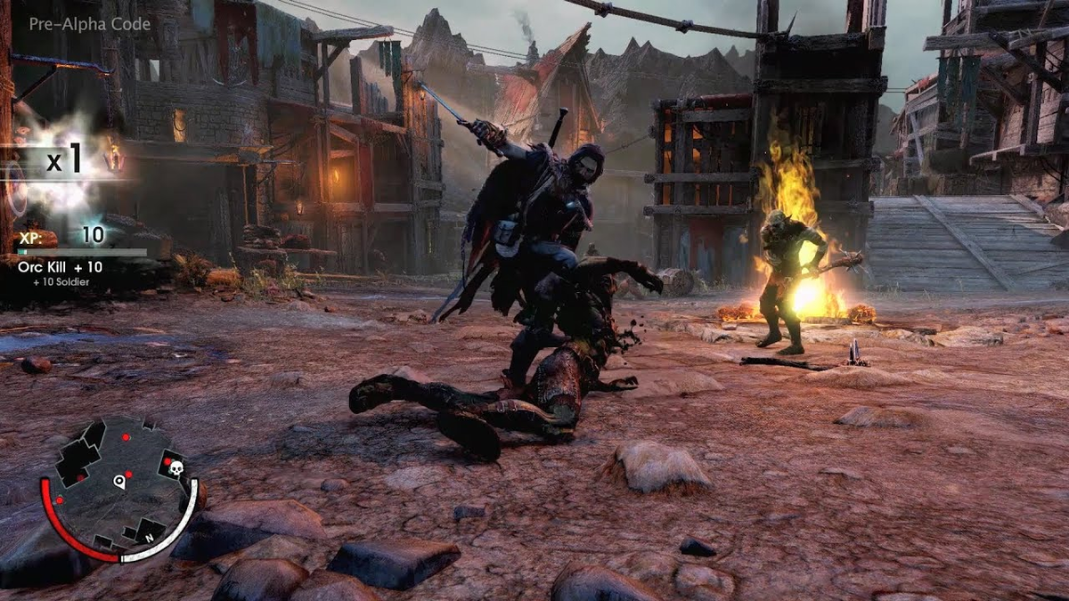 Геймплейный скриншот Middle-earth Shadow of Mordor