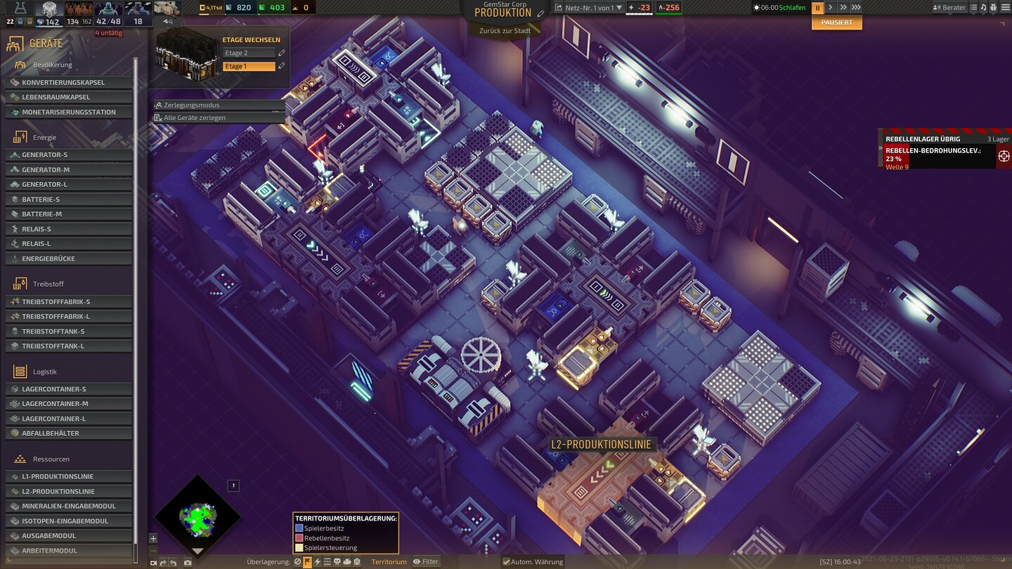 Игровой процесс Industries of Titan