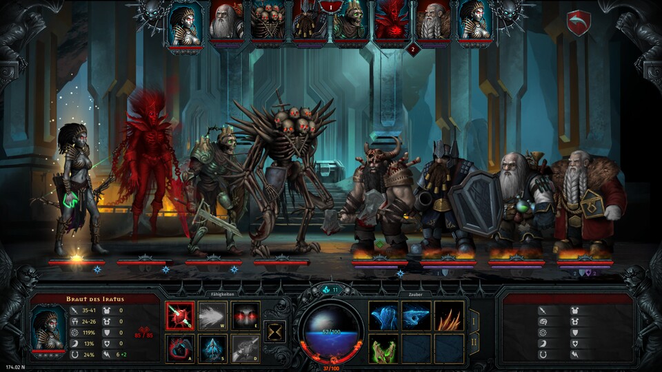 Геймплей Iratus Lord of the Dead