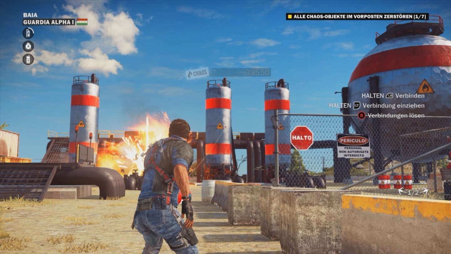 Скриншот игрового процесса Just Cause 3