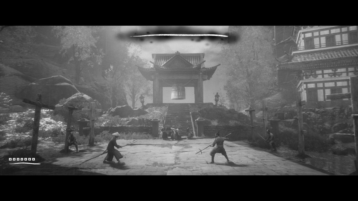 Геймплейный скриншот Trek to Yomi