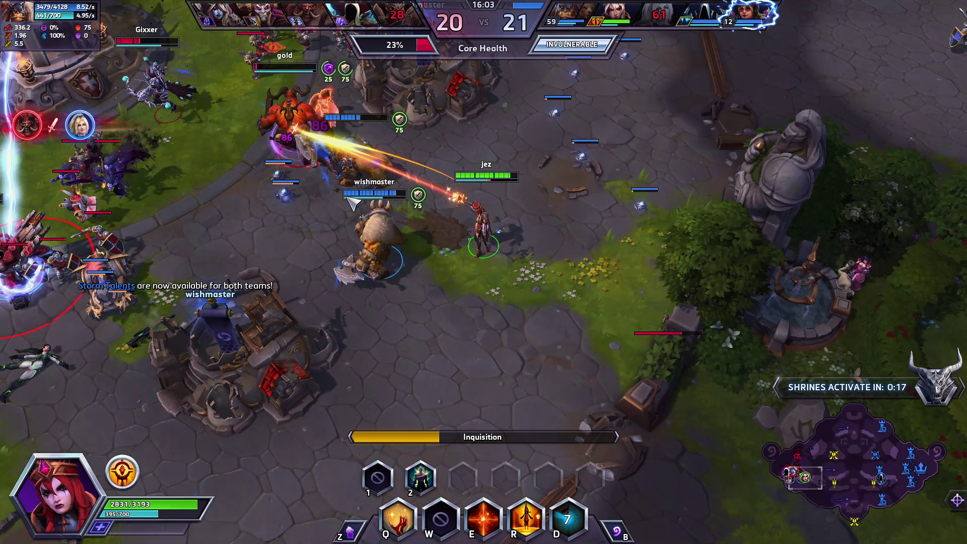 Геймплей Heroes of the Storm