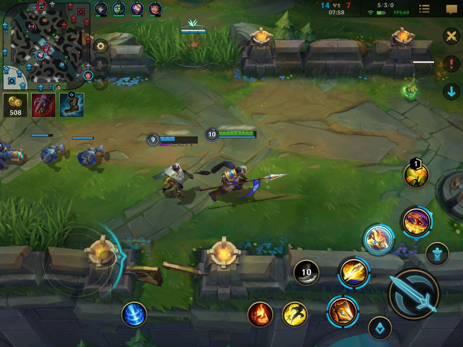Геймплей League of Legends Wild Rift