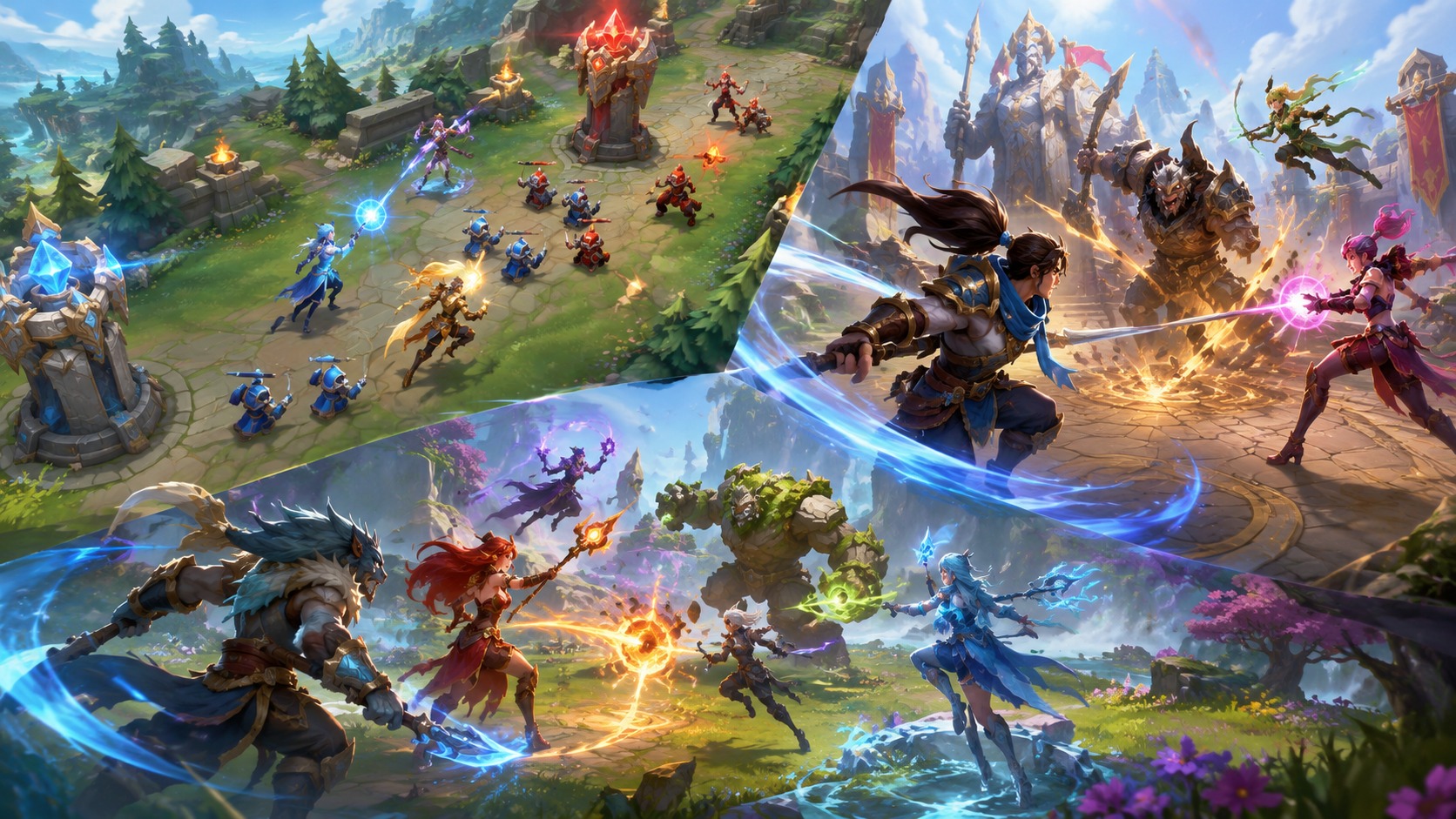 Игры, похожие на League of Legends