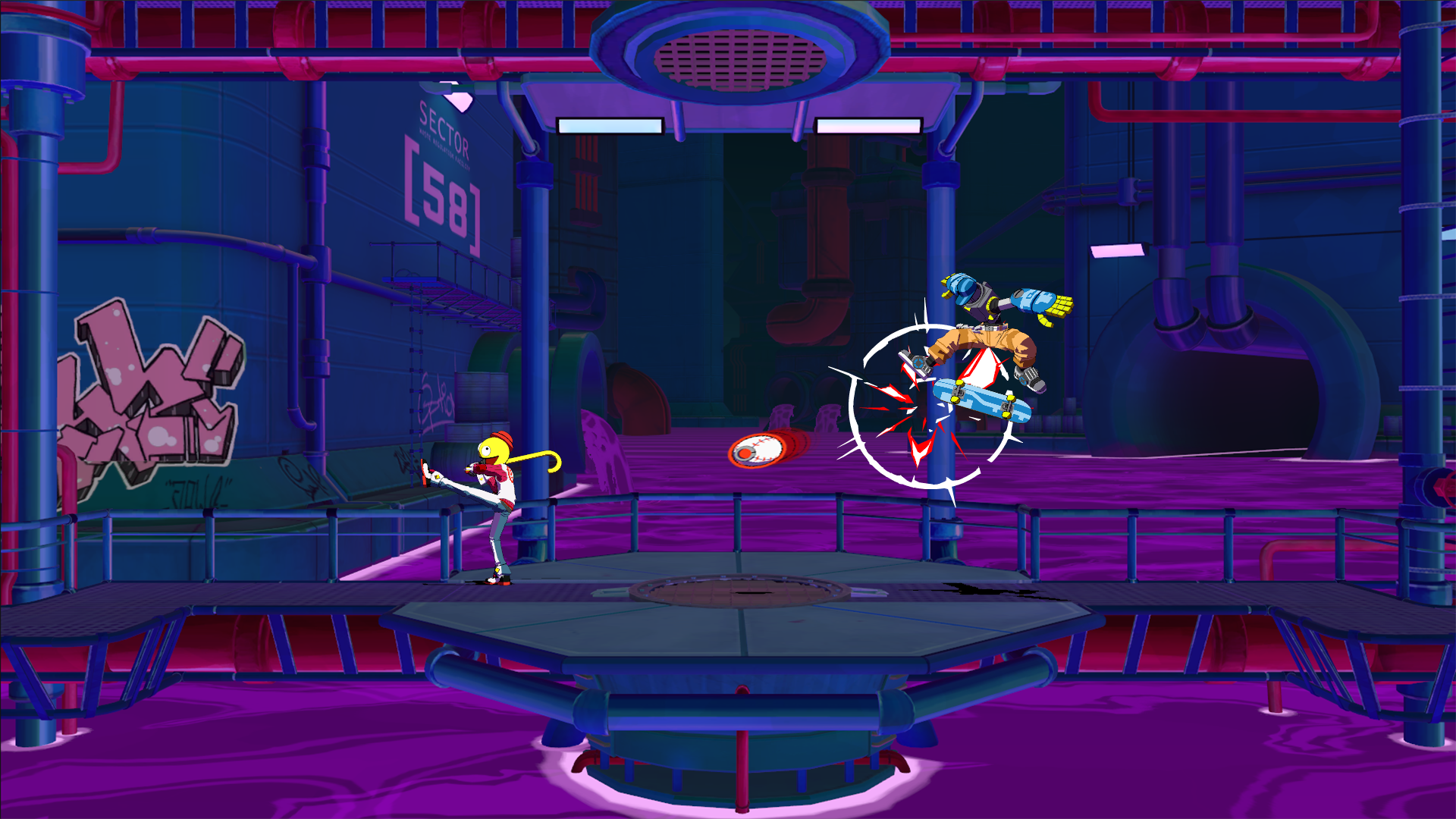 Скриншот игрового процесса Lethal League Blaze