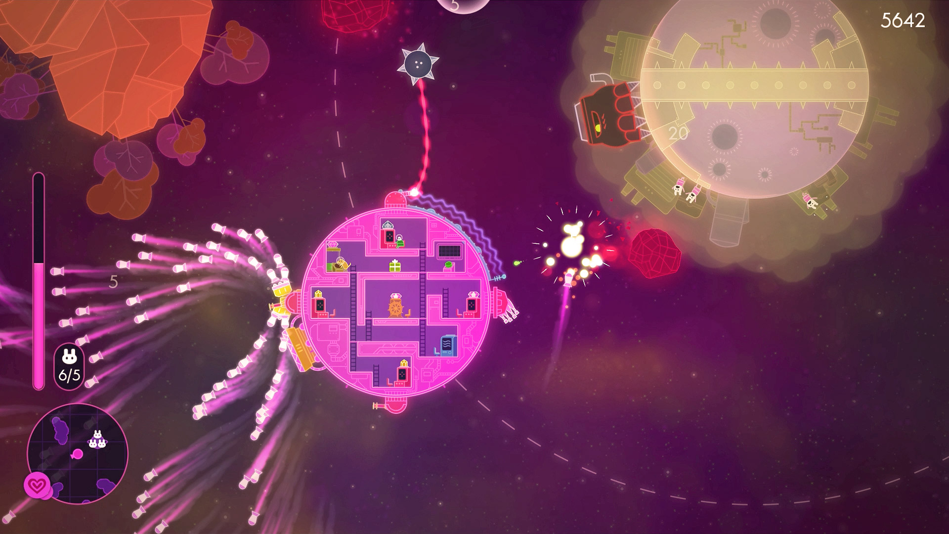 Геймплей Lovers in a Dangerous Spacetime
