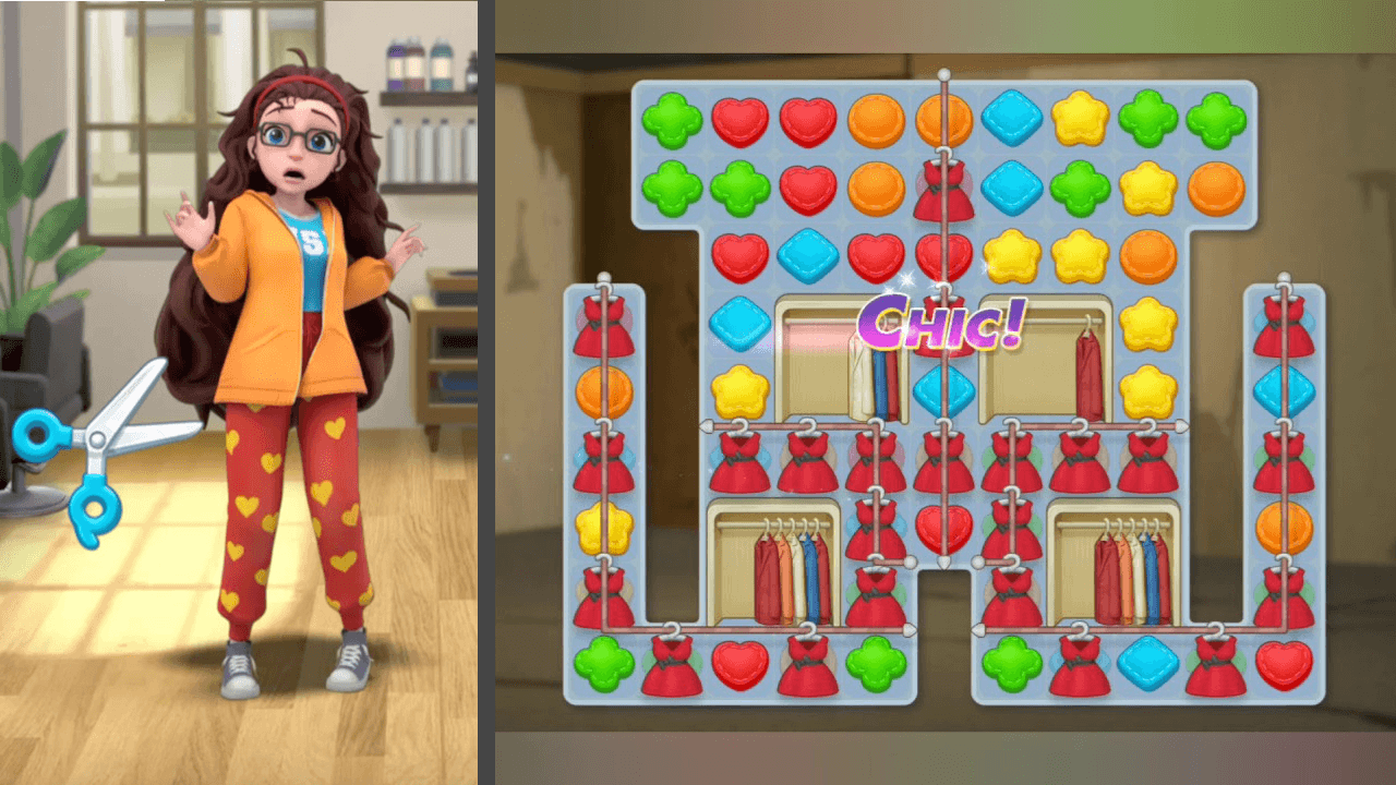 Игровой процесс Project Makeover