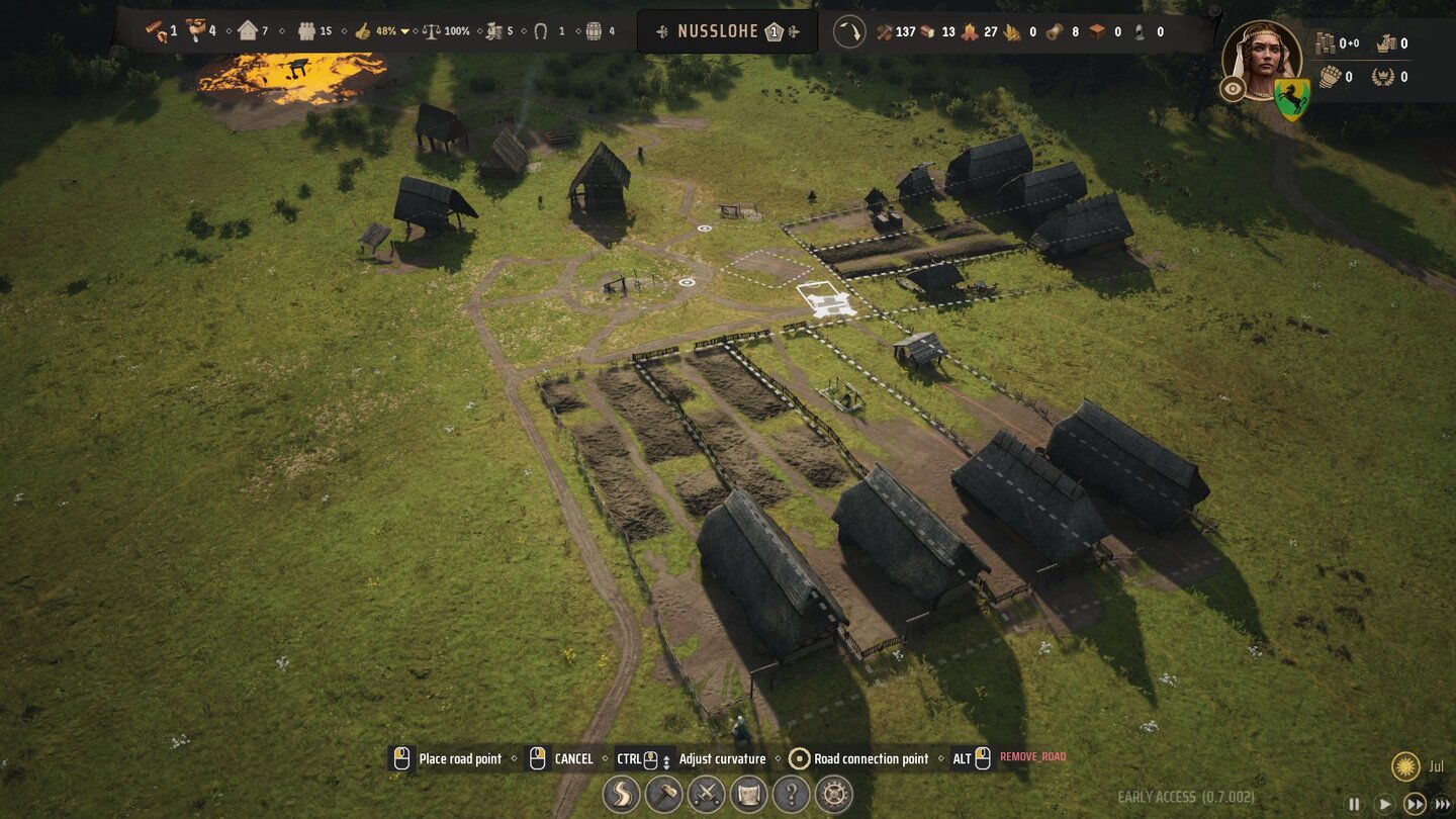 Геймплей Manor Lords