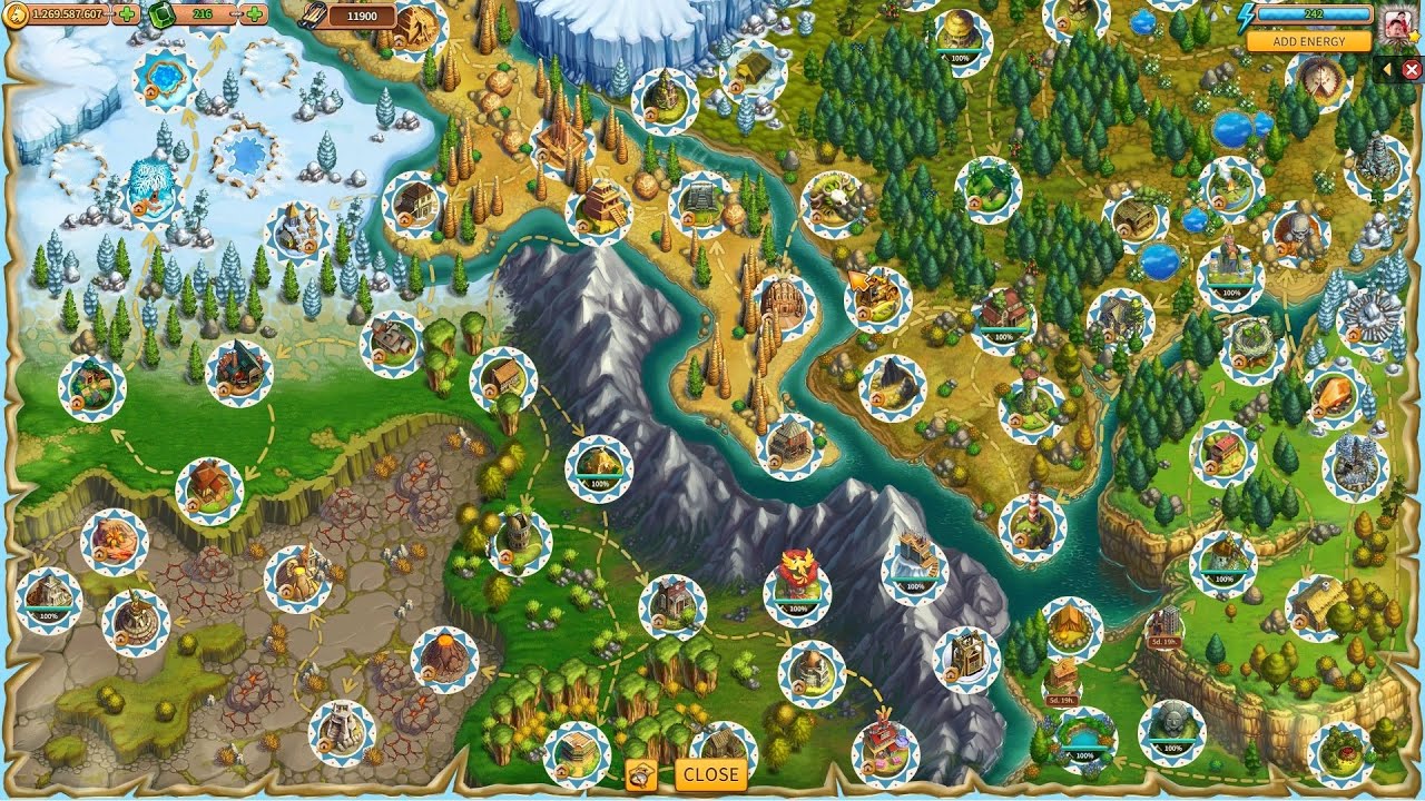 Скриншот игрового процесса Klondike: The Lost Expedition