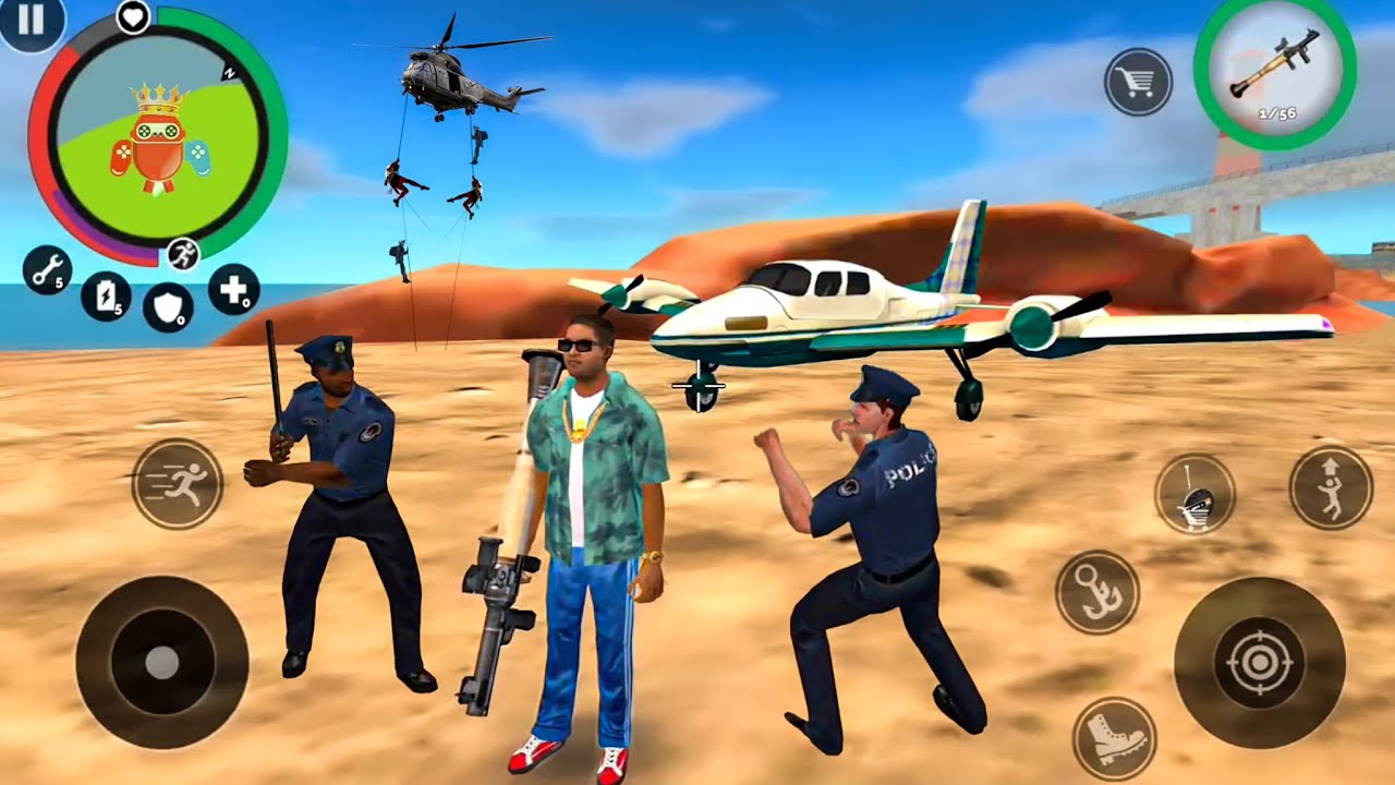 Игровой процесс Vegas Crime Simulator