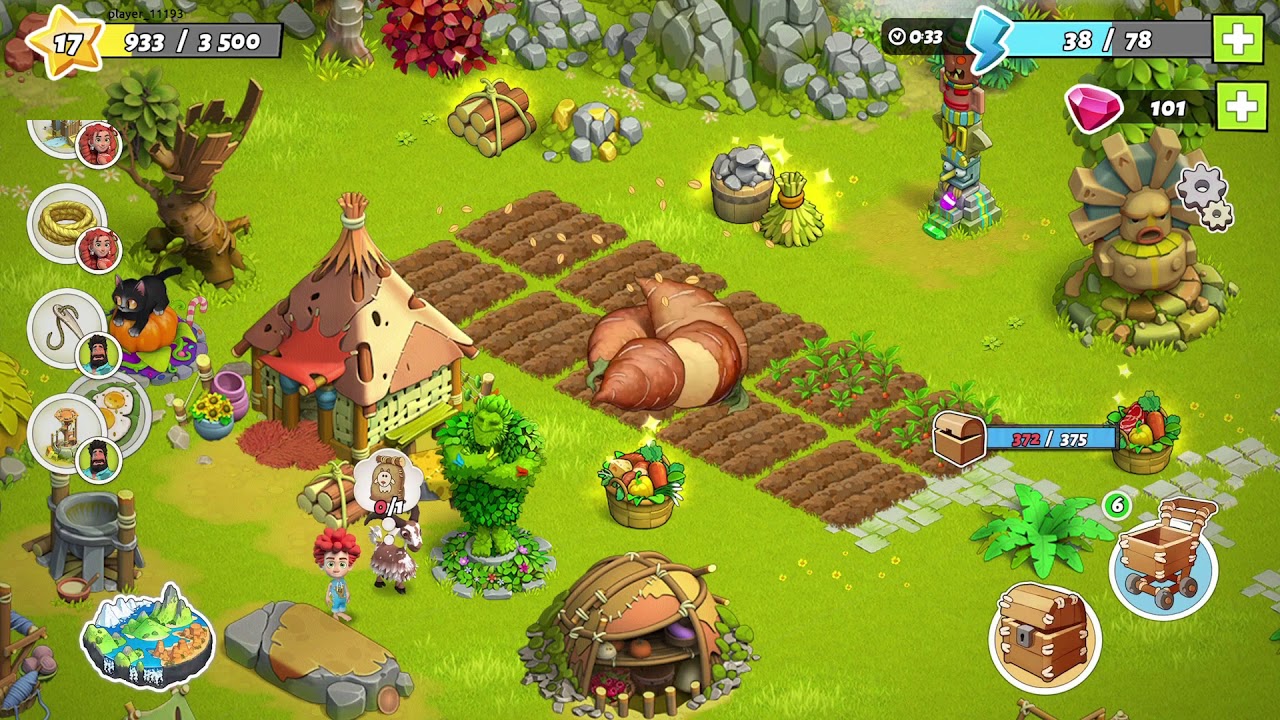 Скриншот игрового процесса Family Island