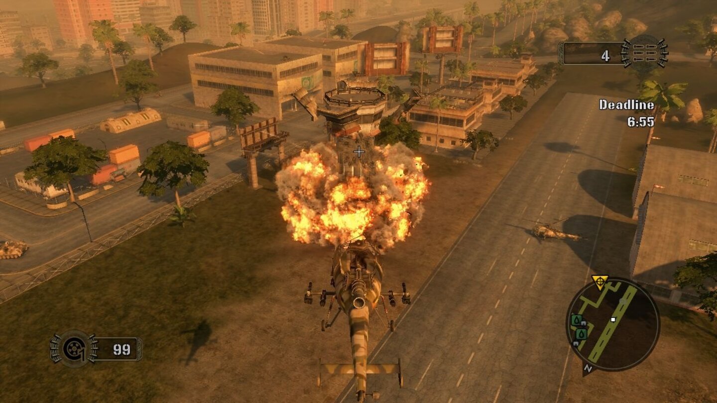 Скриншот игрового процесса Mercenaries 2: World in Flames