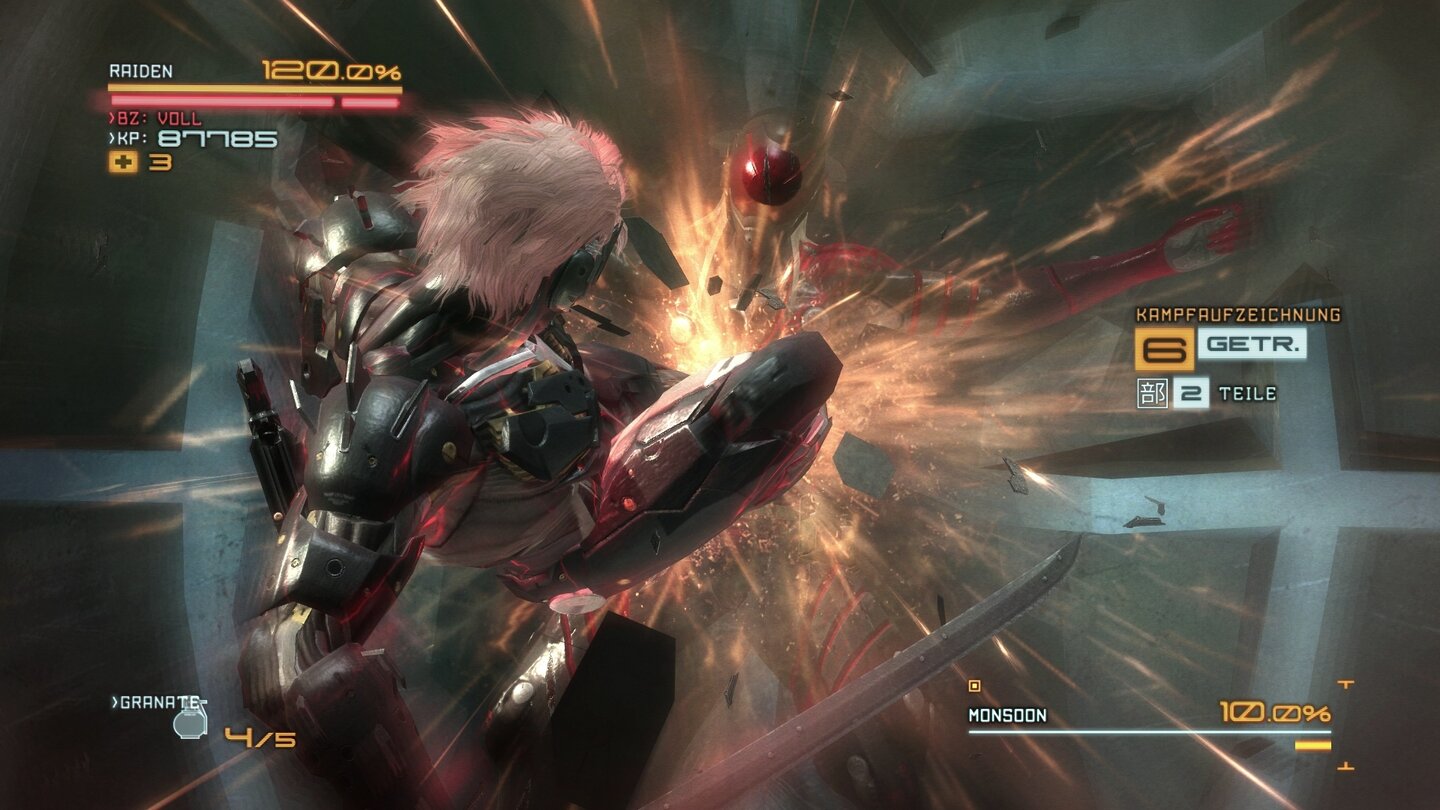 Геймплей Metal Gear Rising: Revengeance