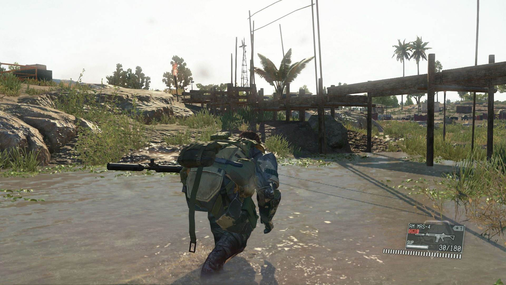 Скриншот игрового процесса Metal Gear Solid V The Phantom Pain