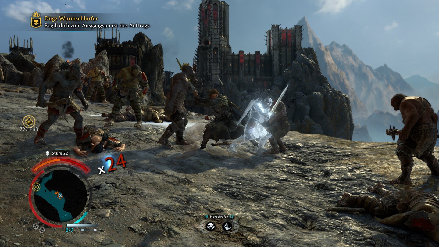 Скриншот игрового процесса Middle-earth: Shadow of War