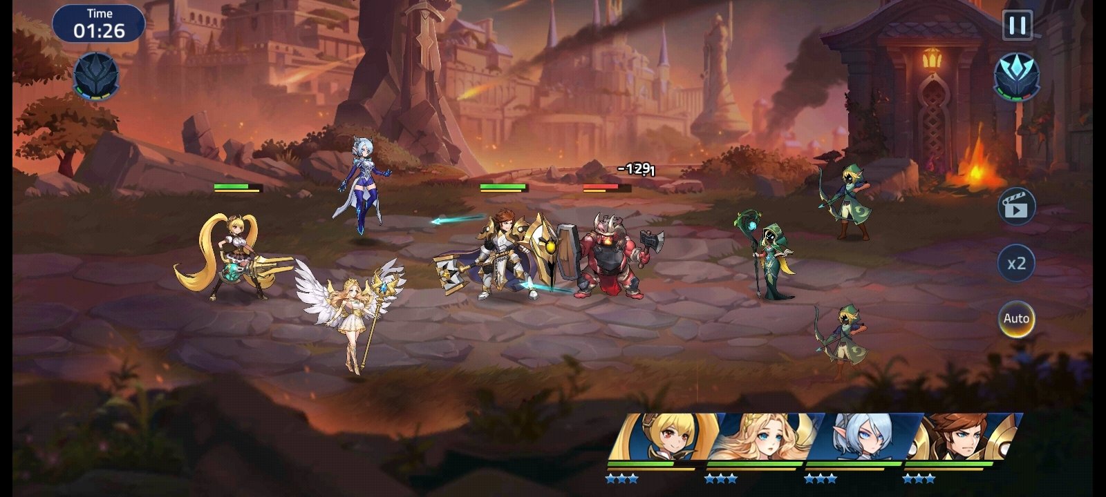 Геймплей Mobile Legends Adventure