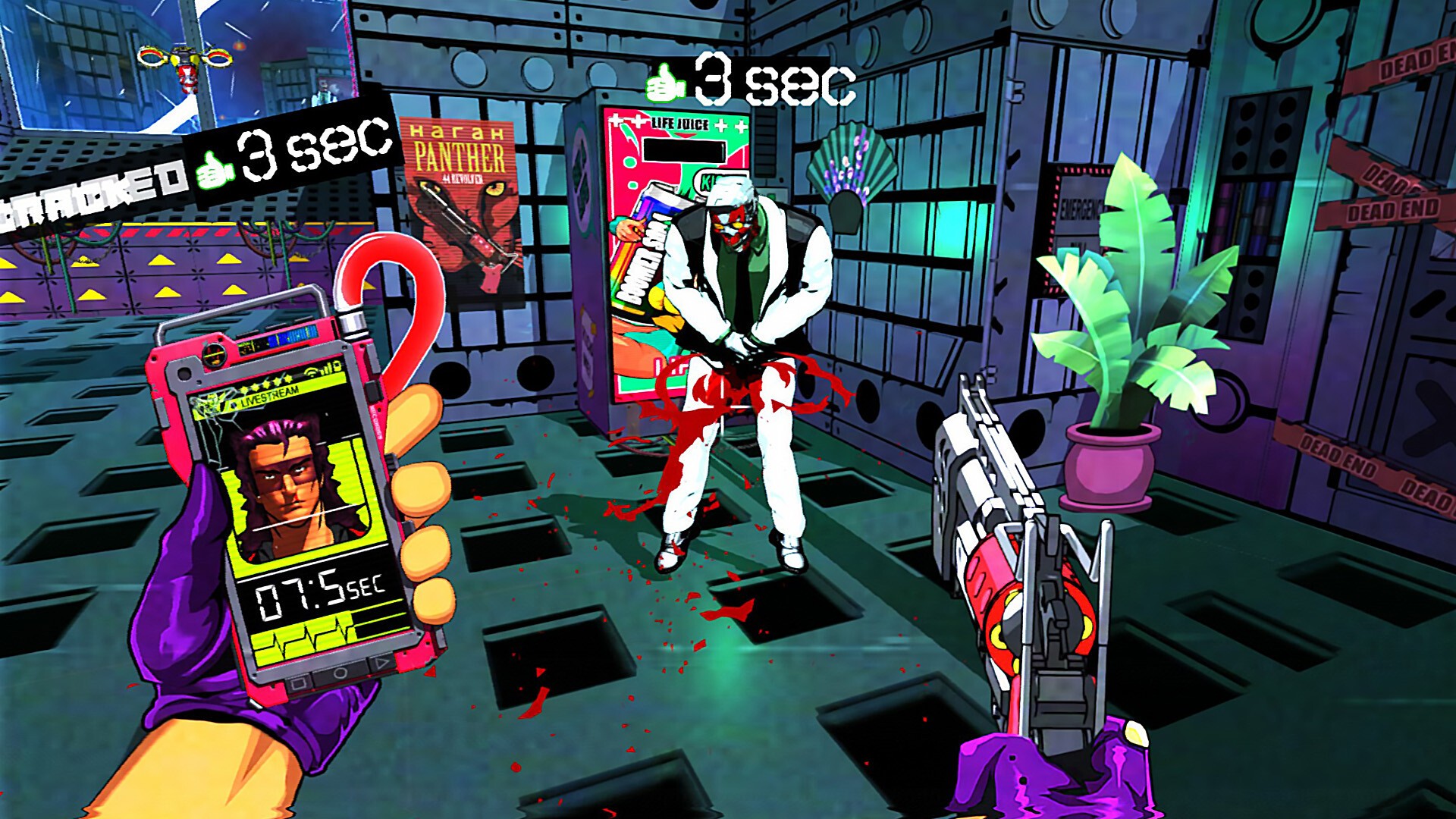 Геймплей Mullet MadJack