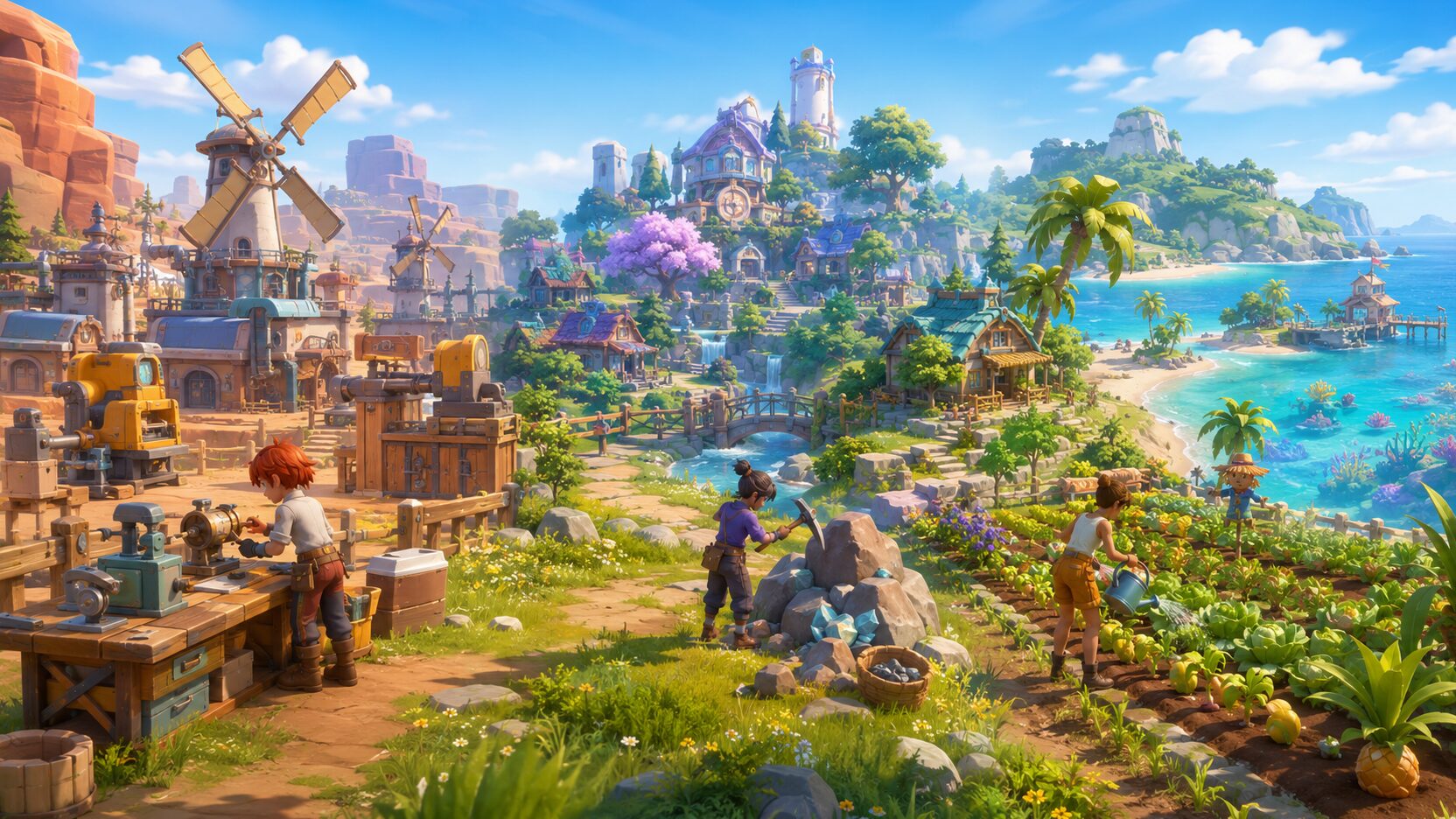 Игры, похожие на My Time at Sandrock