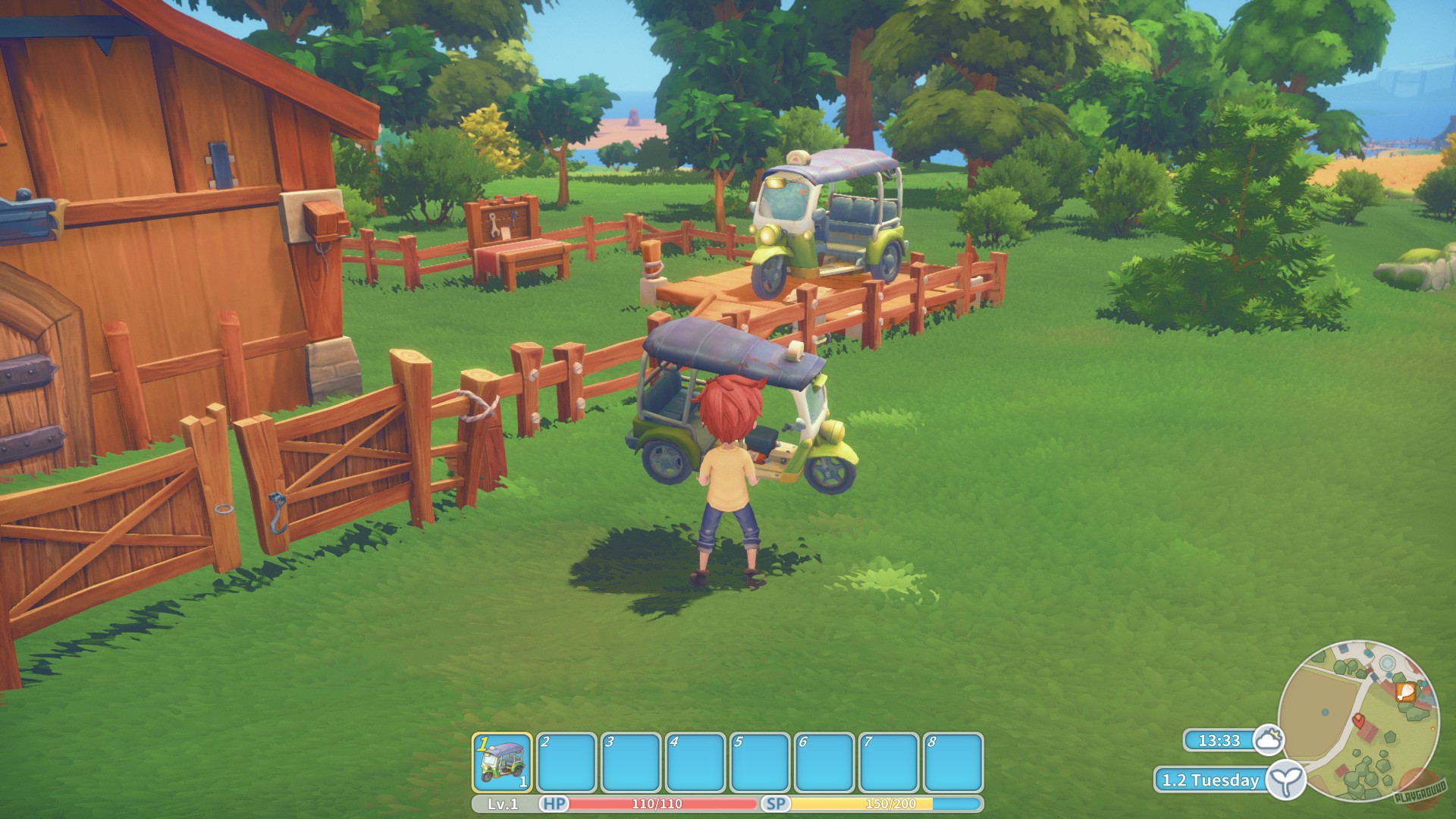 Скриншот игрового процесса My Time at Portia