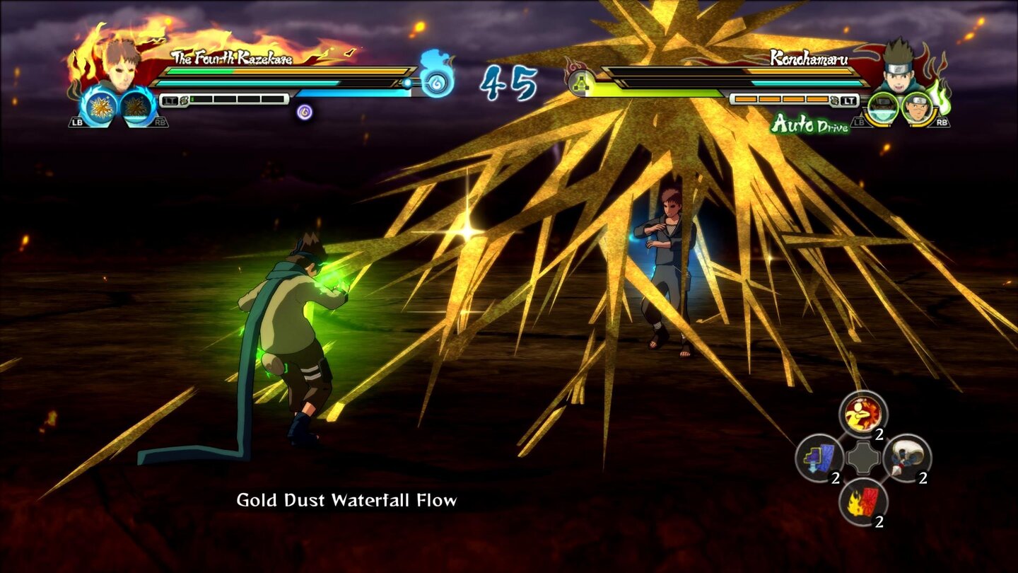 Игровой процесс Naruto Shippuden: Ultimate Ninja Storm Revolution