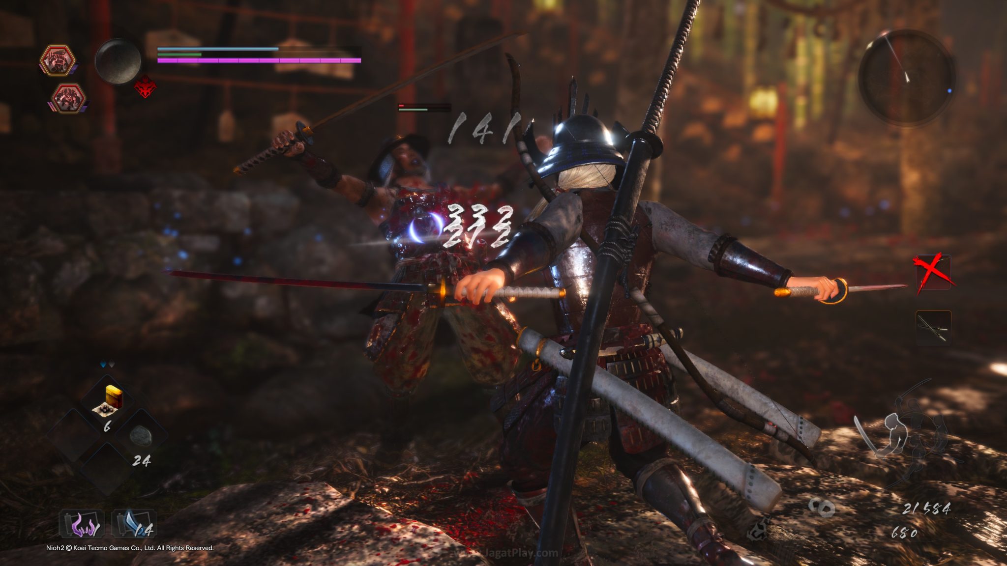 Nioh 2 — игровой процесс