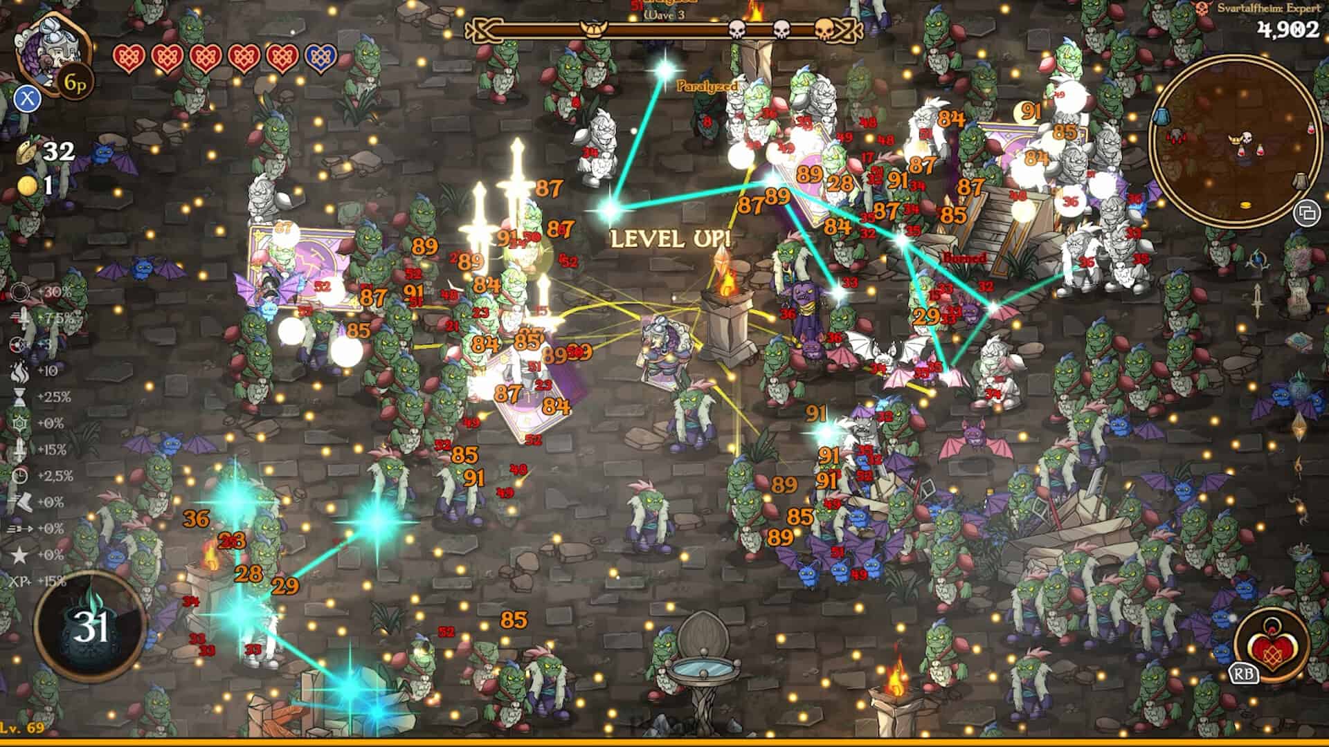 Геймплей Nordic Ashes: Survivors of Ragnarok