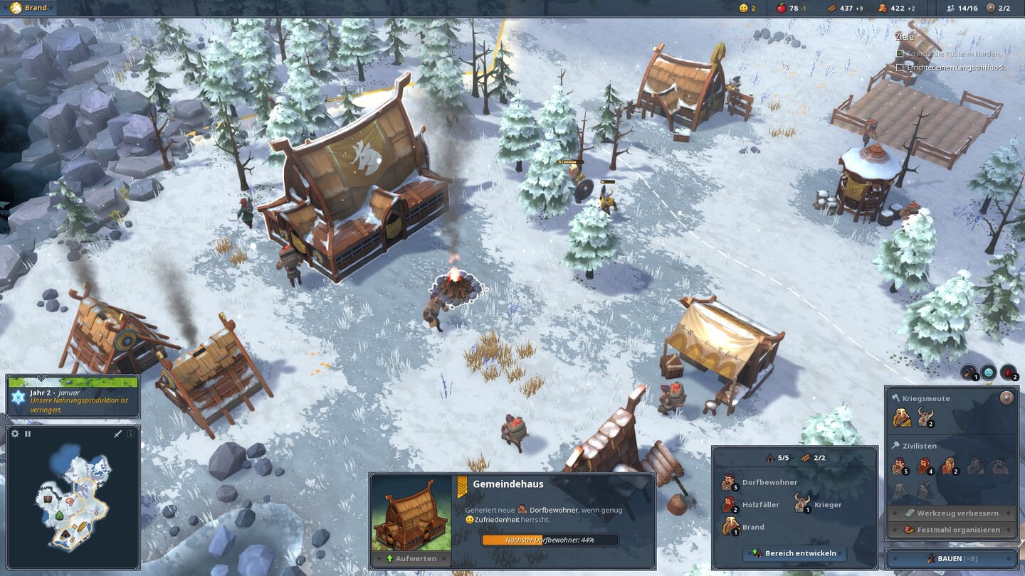 Скриншот игрового процесса Northgard